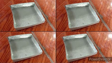 how to make rectangular tray using sheet metal|black metal tray rectangle.